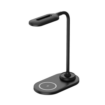 Adjustable Desk Lamp With 15W Wireless Charger