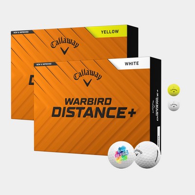 Callaway Warbird Golf Balls with Custom Imprints