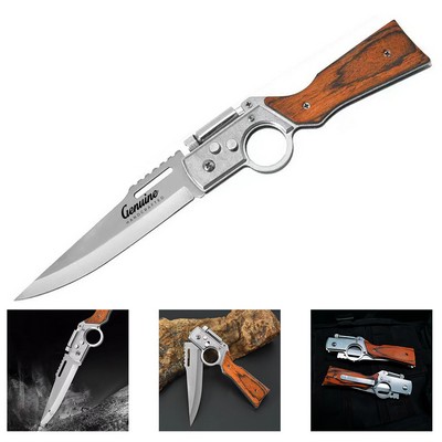 Folding Knife with Led Light