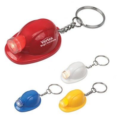 LED Helmet Keychain