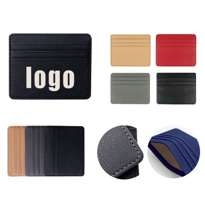 RFID Blocking Card Holder Leather Pocket Wallet
