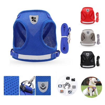 Pet Harness and Leash Set