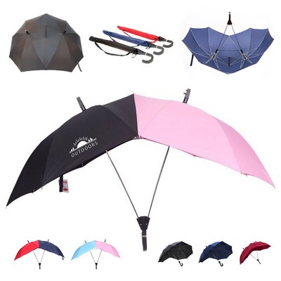 Double Canopy Windproof Umbrella