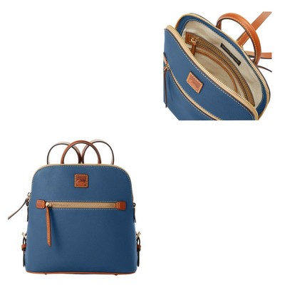 Dooney & Bourke Jeans Blue Pebble Grain Backpack