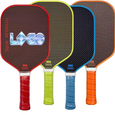 16mm Titanium Carbon Surface Pickleball Paddle