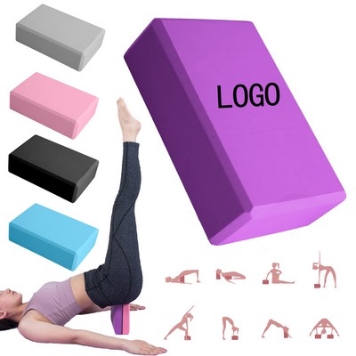 Color High-Density EVA Yoga Brick For Fitness & Pilates