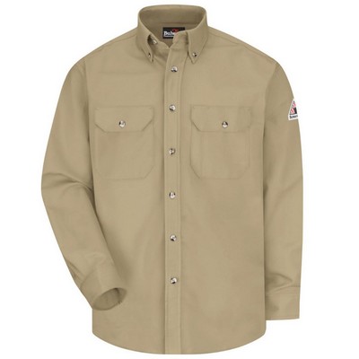 Bulwark Men's Tall Dress Uniform Shirt - Excel FR ComforTouch - 7 Oz - SLU2T