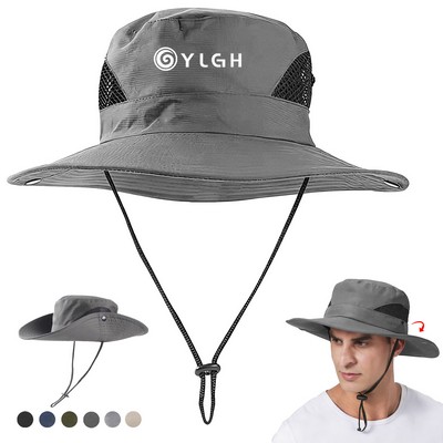 Dual Sides Mesh Fishman Hat