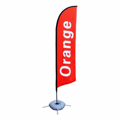 Outdoor Promo Water-filled Blade Feather Beach Flag