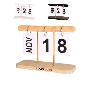 Nordic Style Wooden Calendar