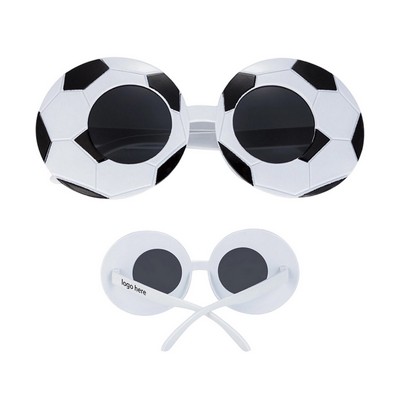 Soccer Ball Shaped Sunglasses