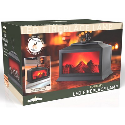 Flameless Led Fireplace Lamp