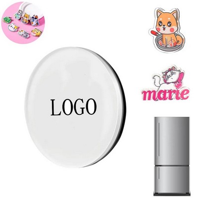 Customizable Shape Acrylic Magnetic Refrigerator Magnets