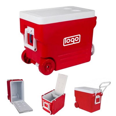1100oz Outdoor Trolley Box Cooler