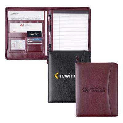 Attaché Zippered Padfolio