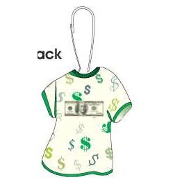 Las Vegas Royal Flush $100 Bill T-Shirt Zipper Pull