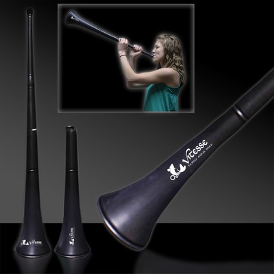 28" Black Collapsible Stadium Horn(Pad Print)