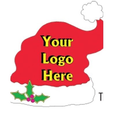 Santa Hat Panoramic Metal Photo Magnet