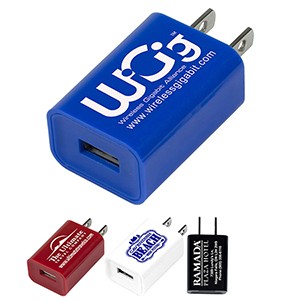 "Hamburg" UL® Listed USB Wall Charger & AC Adaptor (Overseas)