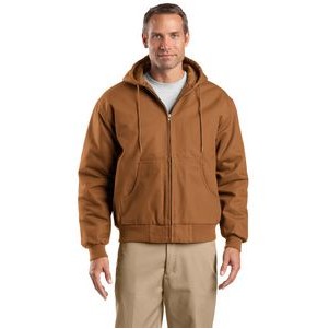 CornerStone® - Duck Cloth Hooded Work Jacket.