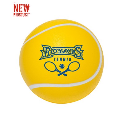 Union Printd - Tennis Ball Stress Reliever 2.5" Diameter with 1-Color Logo