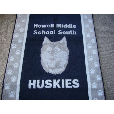 Custom Woven Beach Towel USA
