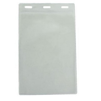 6x4" Three Slots Vinyl Badge Holders