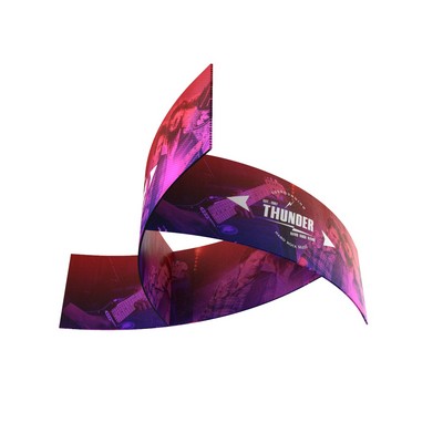 Pinwheel Premier Hanging Banner Double-Sided - 12'x4'