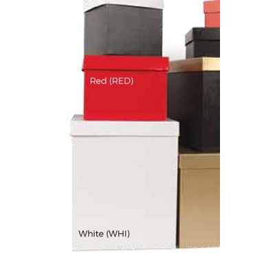 White Hi-Wall Box (4" x 4" x 9")