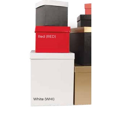 White Hi-Wall Box (6" x 6" x 3")