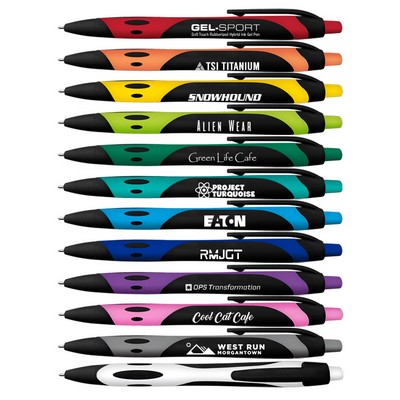 Gel Sport Soft Touch Rubberized Hybrid Ink Gel Pen - Black Writing Ink