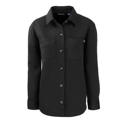 Cutter and Buck Ladies Roam Eco Knit Shirt Jacket