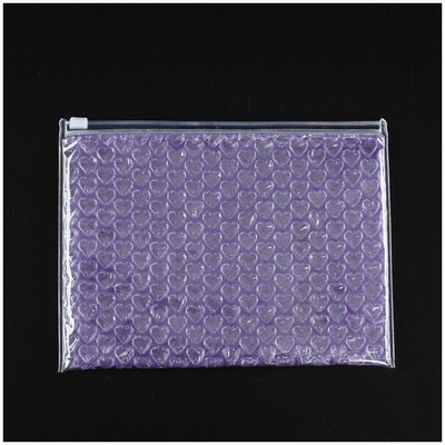 PVC Zipper Lock Pouch with Bubble Padded