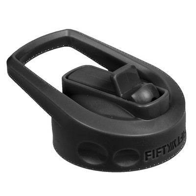 Black Wide Mouth Straw Lid