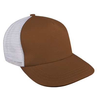 Contrast Mesh Back Snapback Skate Hat