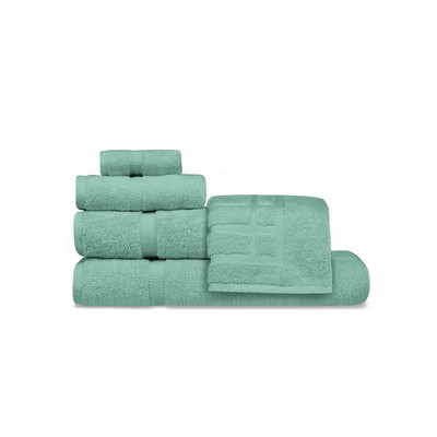 Oxford Imperiale Dobby Kashmir Green Bathmat (22"X34")