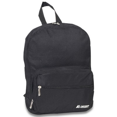 Everest® Junior Ripstop Backpack, Black, 7.9L