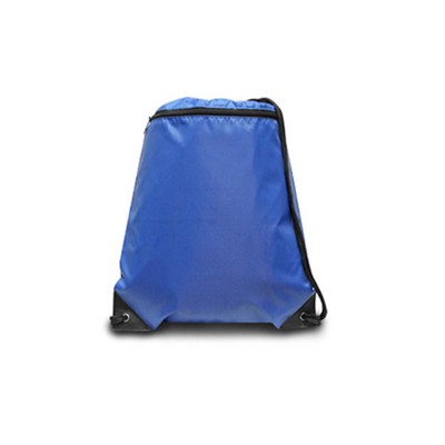 Liberty Bags Zippered Drawstring Backpack