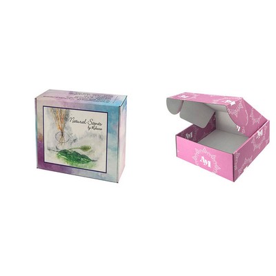 Matte Finish Full Color Bleed Custom Printed Subscription Box (10"x6"x3")