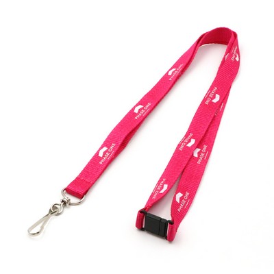 3/4" Nylon Heavy Duty Lanyards With Safety Release