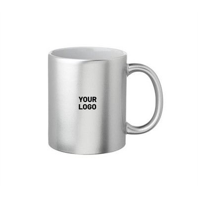 11 Oz. Metallic Stoneware Mug