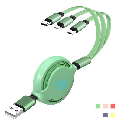3" 1 Fast-Charging Data Cable