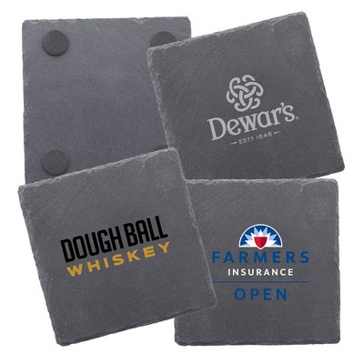 Slate Square Coasters