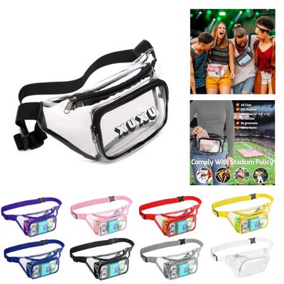 Large Clear Fanny Pack