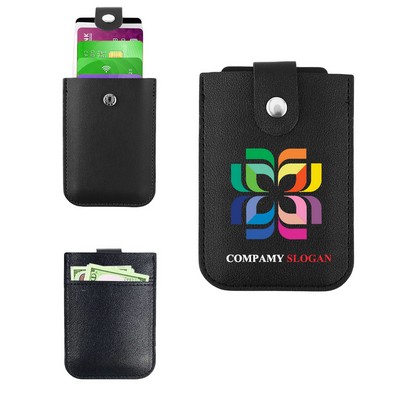 Pull-Out Type Credit Card Holder Wallet