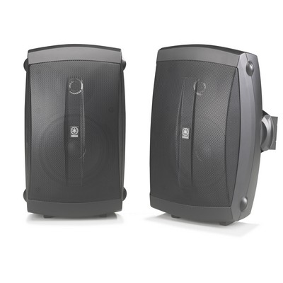 Yamaha Indoor/Outdoor Black Speakers