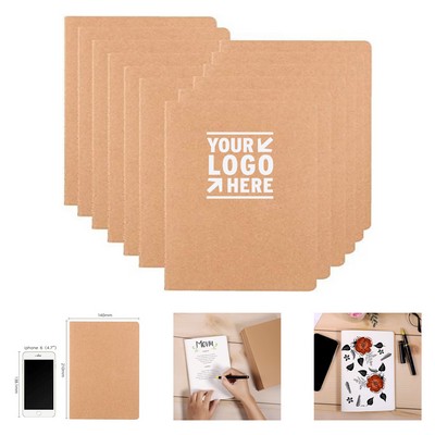 8.3 x 5.5" 60 Pages A5 Size Dot Grid Notebook with Thick Paper