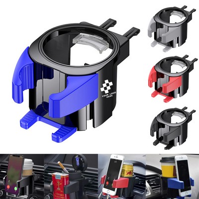 2-in-1 Car Bottle Holder w/ Phone Holder