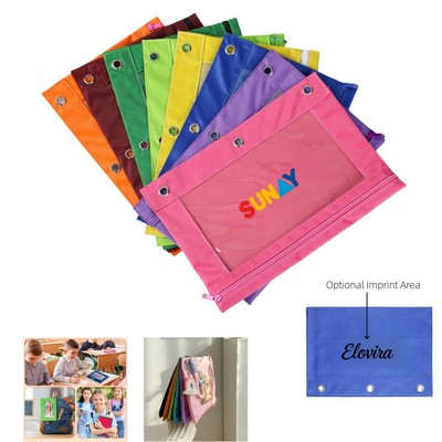 Pencil Pouch for 3 Ring Binder