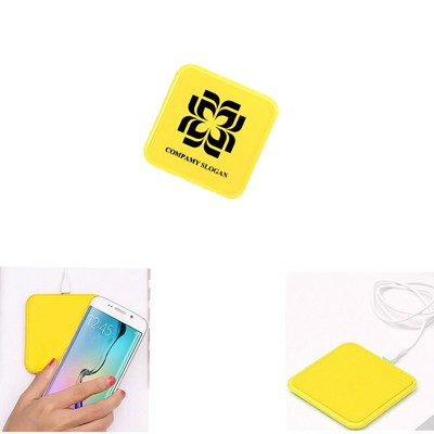 Non-slip Silicone Surface Wireless Charger Pad 5W